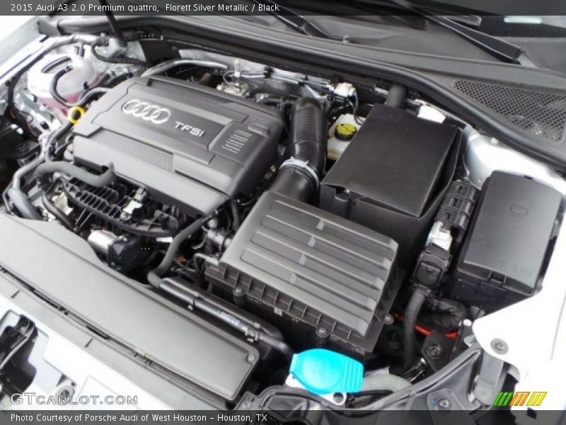 Florett Silver Metallic / Black 2015 Audi A3 2.0 Premium quattro