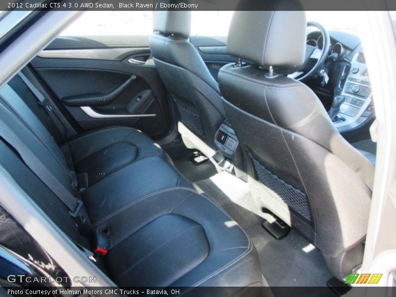 Black Raven / Ebony/Ebony 2012 Cadillac CTS 4 3.0 AWD Sedan