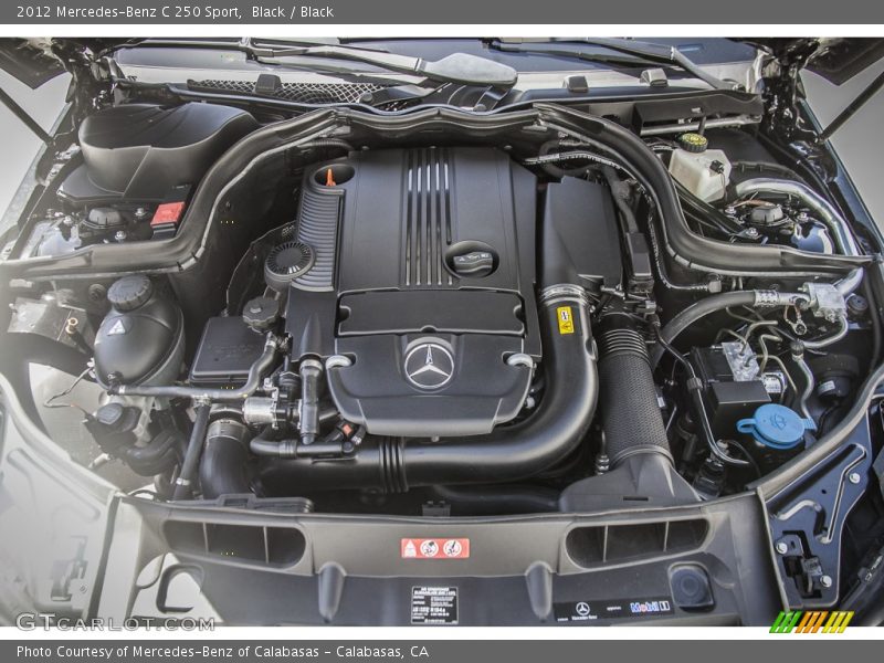  2012 C 250 Sport Engine - 1.8 Liter Turbocharged DI DOHC 16-Valve VVT 4 Cylinder