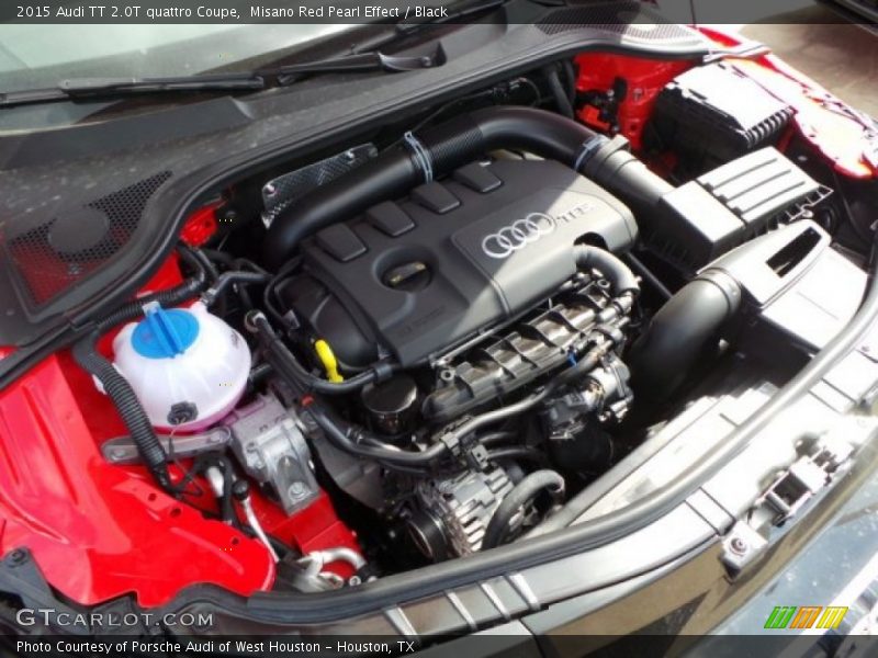 Misano Red Pearl Effect / Black 2015 Audi TT 2.0T quattro Coupe