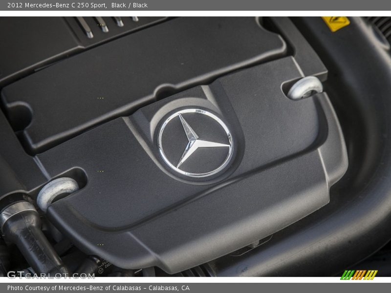 Black / Black 2012 Mercedes-Benz C 250 Sport