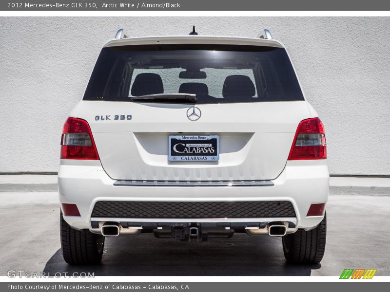 Arctic White / Almond/Black 2012 Mercedes-Benz GLK 350