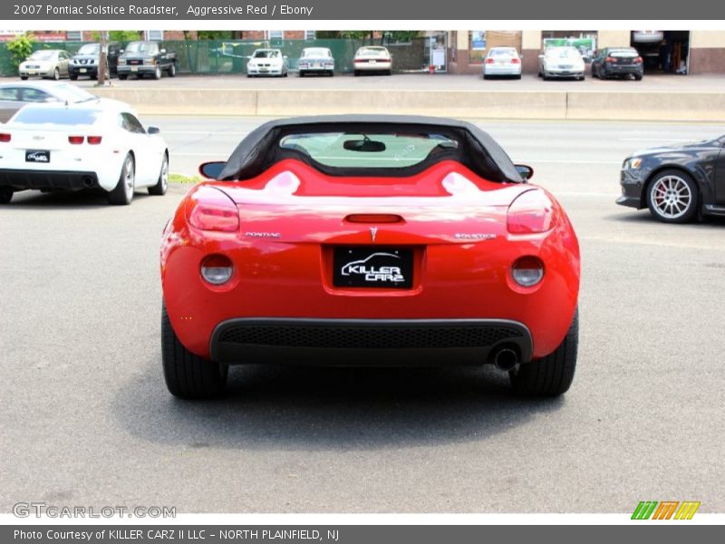 Aggressive Red / Ebony 2007 Pontiac Solstice Roadster