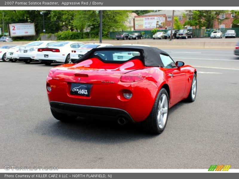 Aggressive Red / Ebony 2007 Pontiac Solstice Roadster