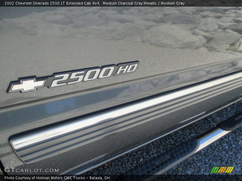 Medium Charcoal Gray Metallic / Medium Gray 2002 Chevrolet Silverado 2500 LT Extended Cab 4x4