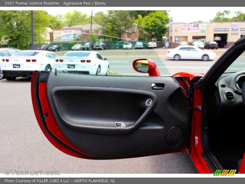 Aggressive Red / Ebony 2007 Pontiac Solstice Roadster