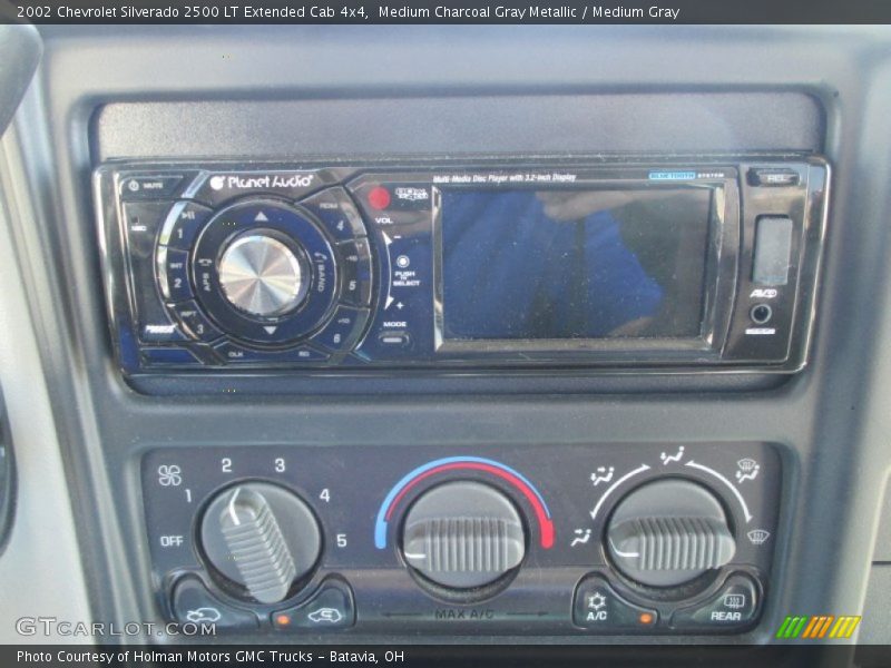 Medium Charcoal Gray Metallic / Medium Gray 2002 Chevrolet Silverado 2500 LT Extended Cab 4x4