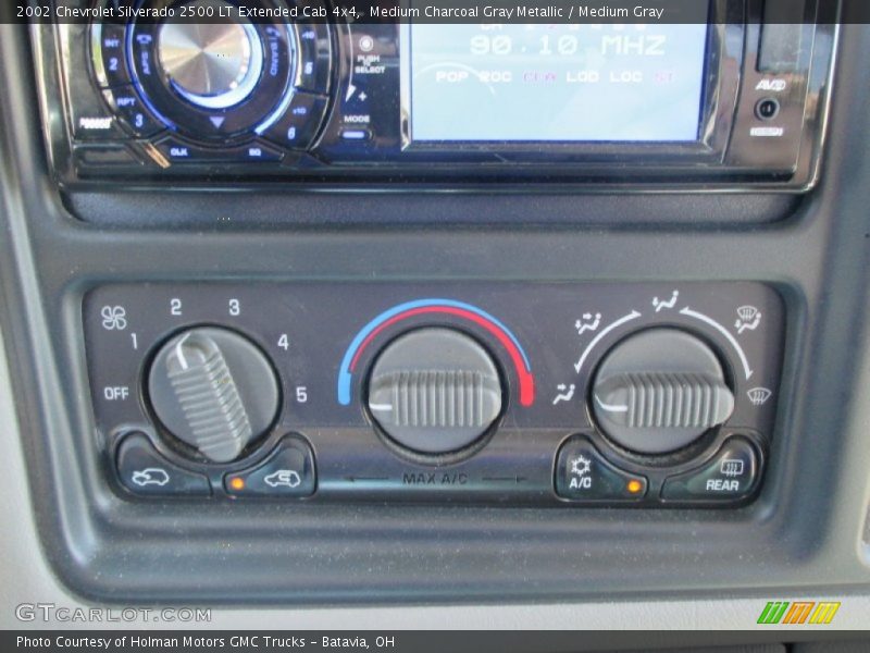 Medium Charcoal Gray Metallic / Medium Gray 2002 Chevrolet Silverado 2500 LT Extended Cab 4x4