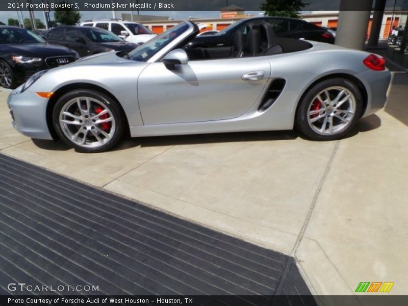  2014 Boxster S Rhodium Silver Metallic