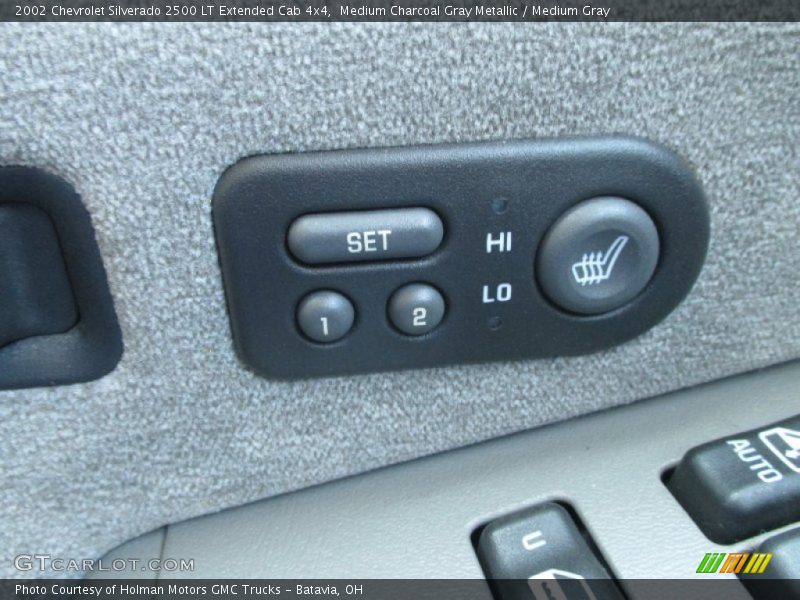 Medium Charcoal Gray Metallic / Medium Gray 2002 Chevrolet Silverado 2500 LT Extended Cab 4x4