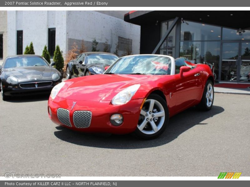 Aggressive Red / Ebony 2007 Pontiac Solstice Roadster