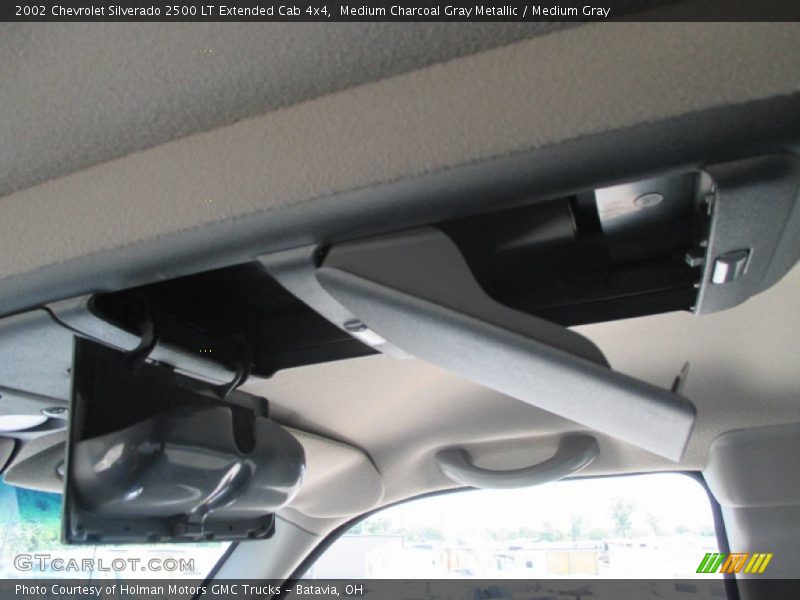 Medium Charcoal Gray Metallic / Medium Gray 2002 Chevrolet Silverado 2500 LT Extended Cab 4x4
