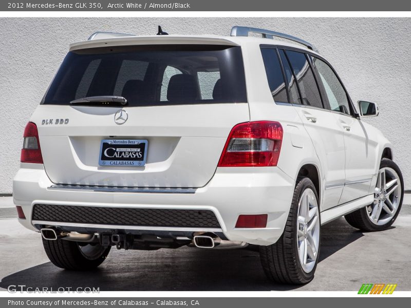 Arctic White / Almond/Black 2012 Mercedes-Benz GLK 350