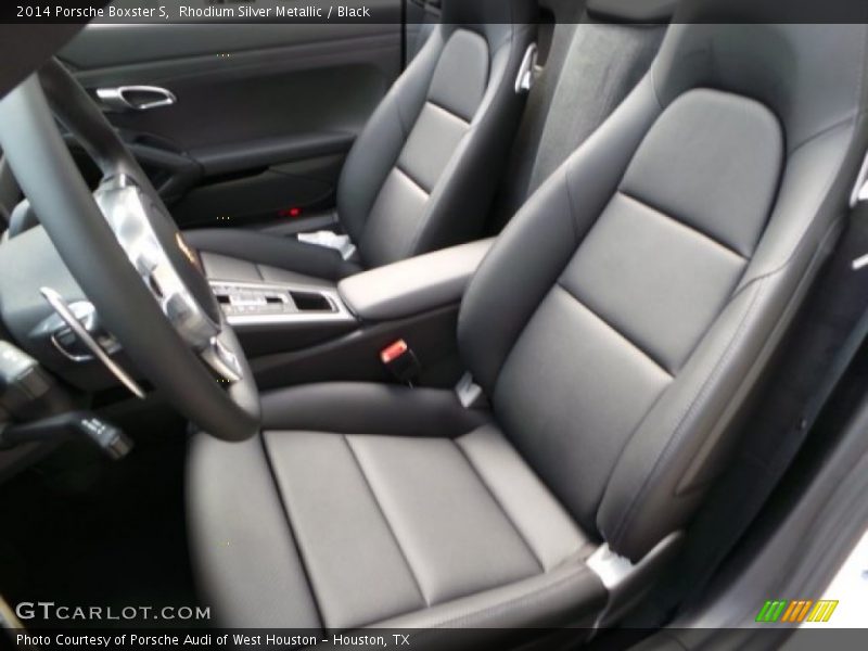 Front Seat of 2014 Boxster S