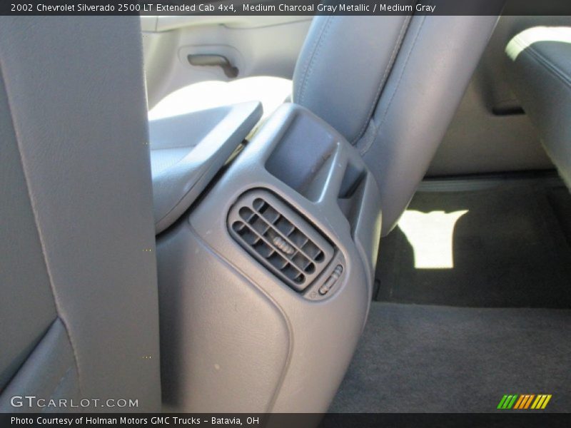 Medium Charcoal Gray Metallic / Medium Gray 2002 Chevrolet Silverado 2500 LT Extended Cab 4x4