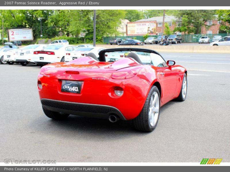 Aggressive Red / Ebony 2007 Pontiac Solstice Roadster