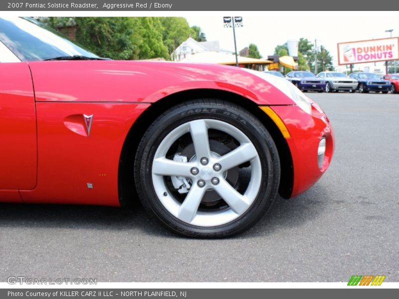 Aggressive Red / Ebony 2007 Pontiac Solstice Roadster