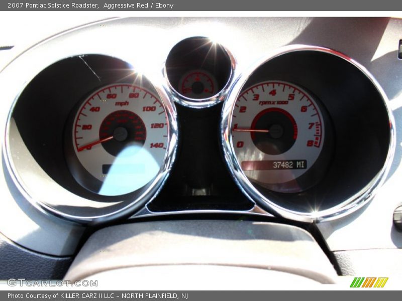 Aggressive Red / Ebony 2007 Pontiac Solstice Roadster