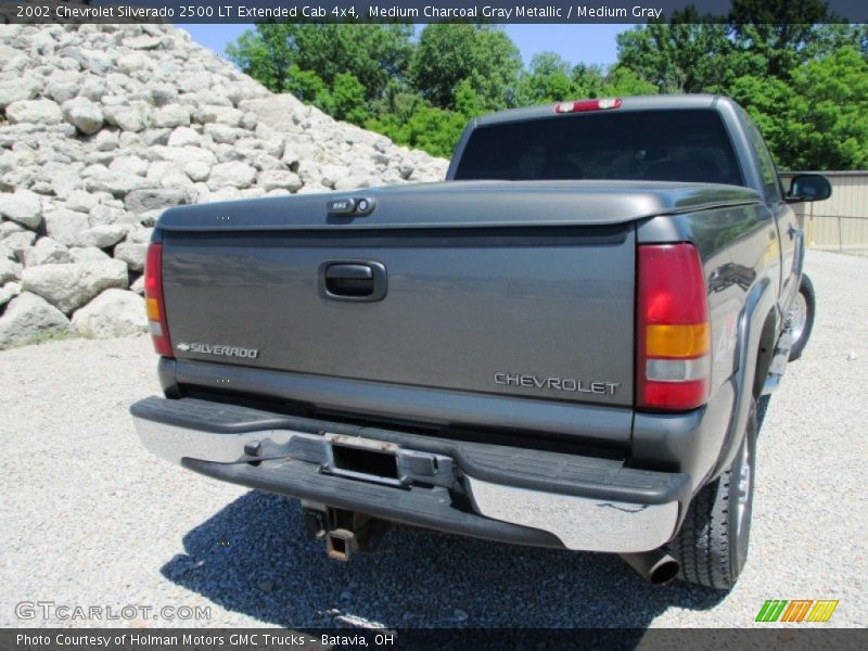 Medium Charcoal Gray Metallic / Medium Gray 2002 Chevrolet Silverado 2500 LT Extended Cab 4x4