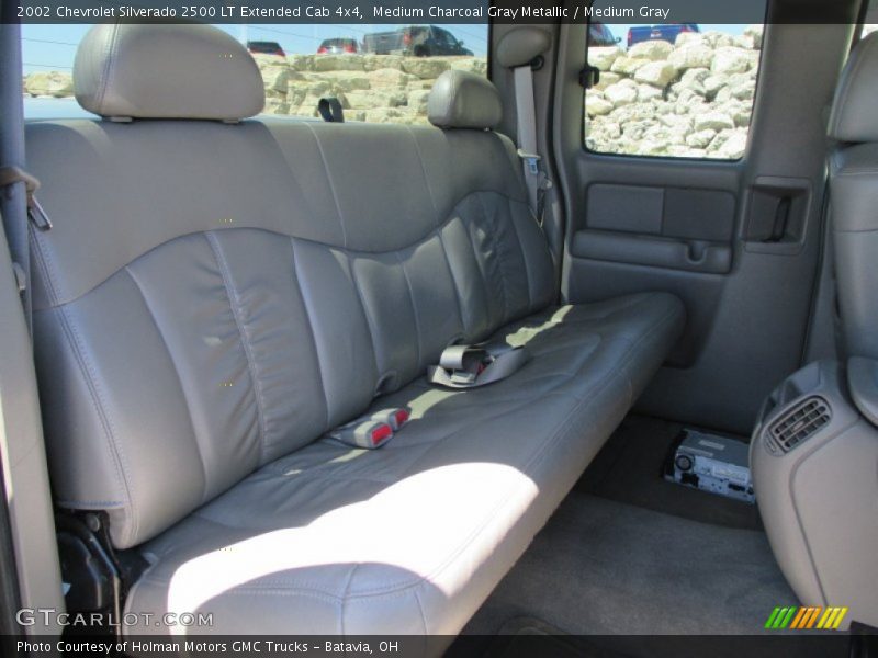 Medium Charcoal Gray Metallic / Medium Gray 2002 Chevrolet Silverado 2500 LT Extended Cab 4x4