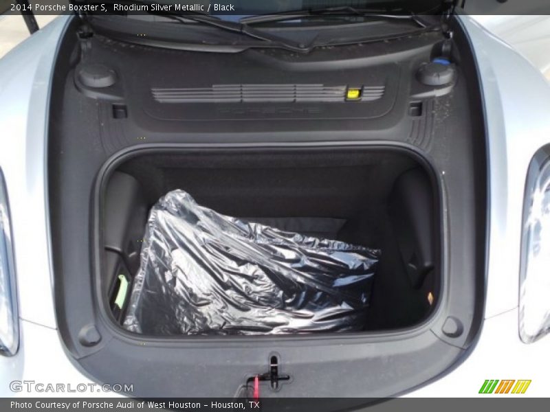  2014 Boxster S Trunk