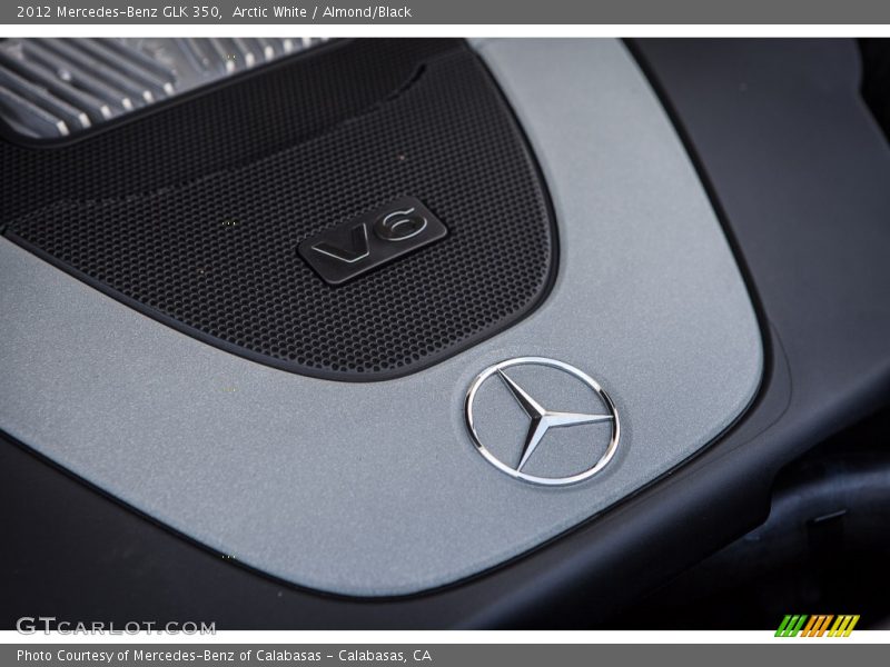 Arctic White / Almond/Black 2012 Mercedes-Benz GLK 350