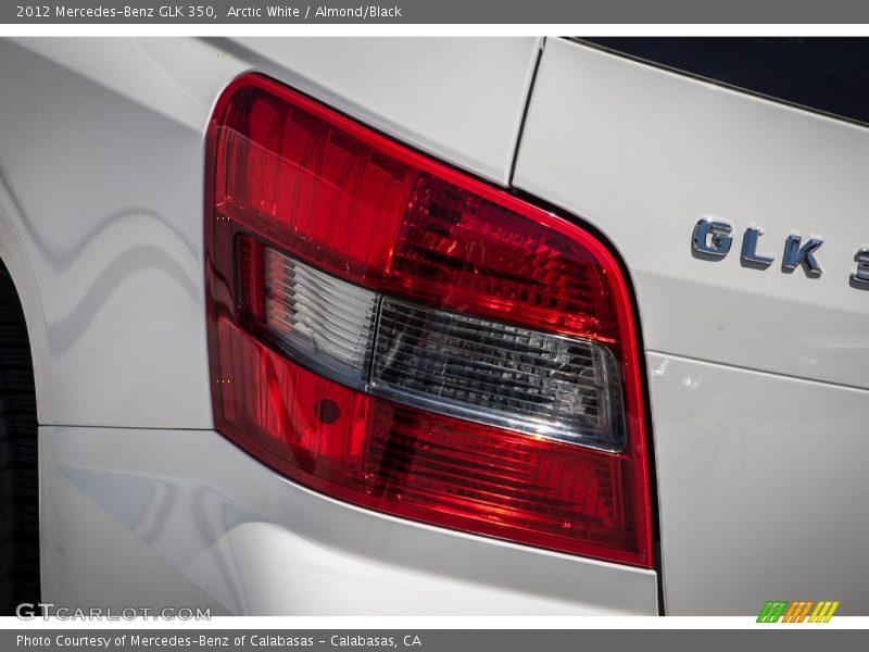 Arctic White / Almond/Black 2012 Mercedes-Benz GLK 350