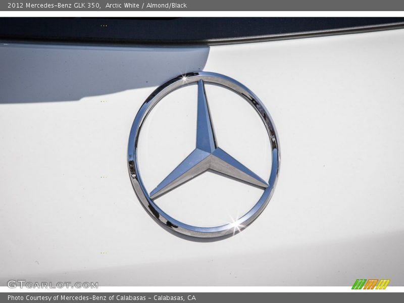 Arctic White / Almond/Black 2012 Mercedes-Benz GLK 350
