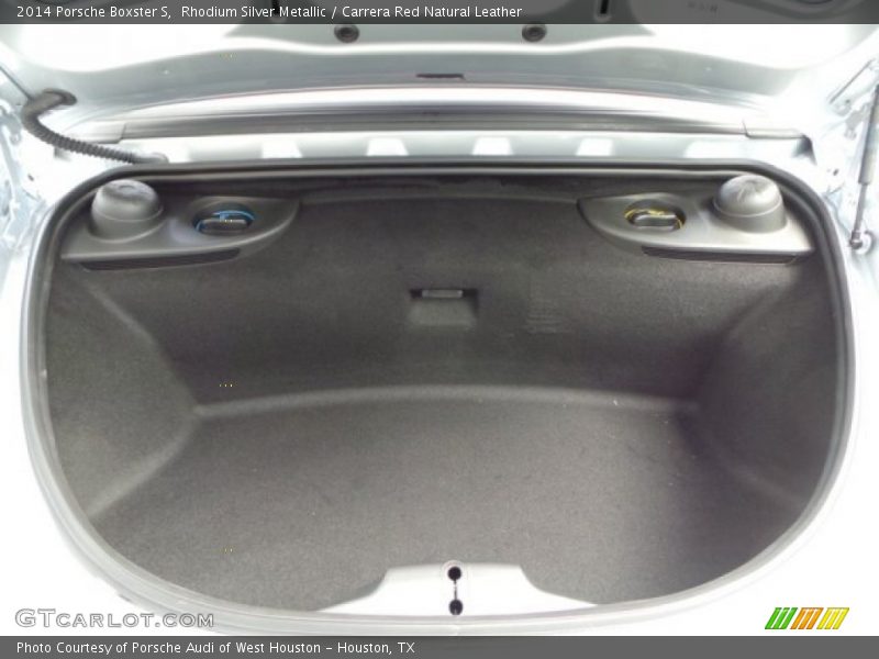  2014 Boxster S Trunk