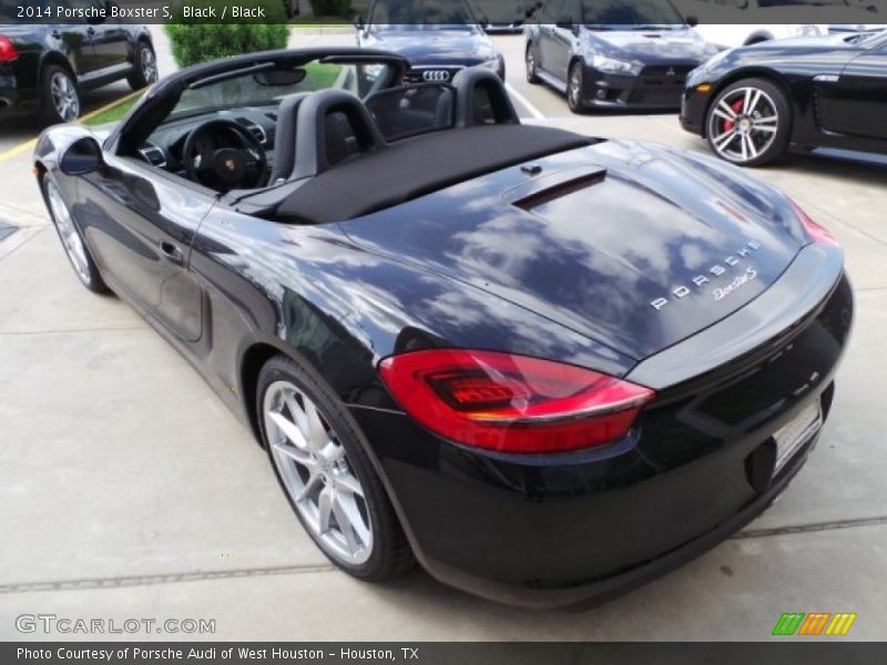 Black / Black 2014 Porsche Boxster S