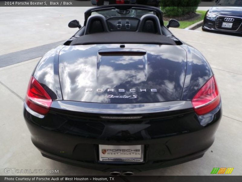 Black / Black 2014 Porsche Boxster S