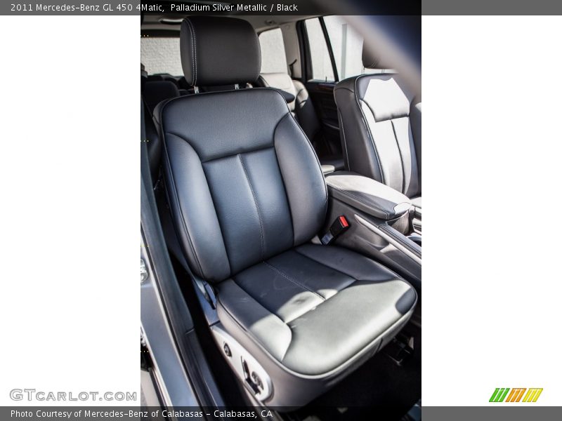 Palladium Silver Metallic / Black 2011 Mercedes-Benz GL 450 4Matic