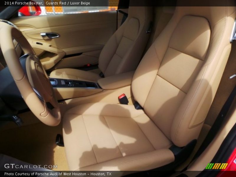 Front Seat of 2014 Boxster 