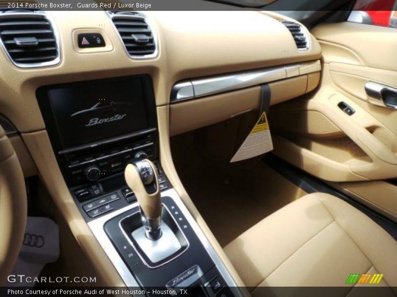 Guards Red / Luxor Beige 2014 Porsche Boxster