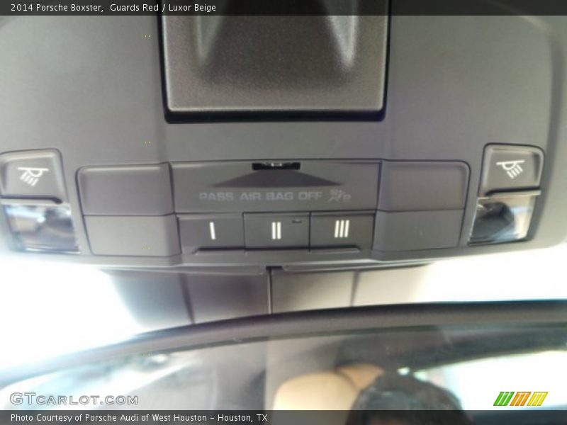 Guards Red / Luxor Beige 2014 Porsche Boxster