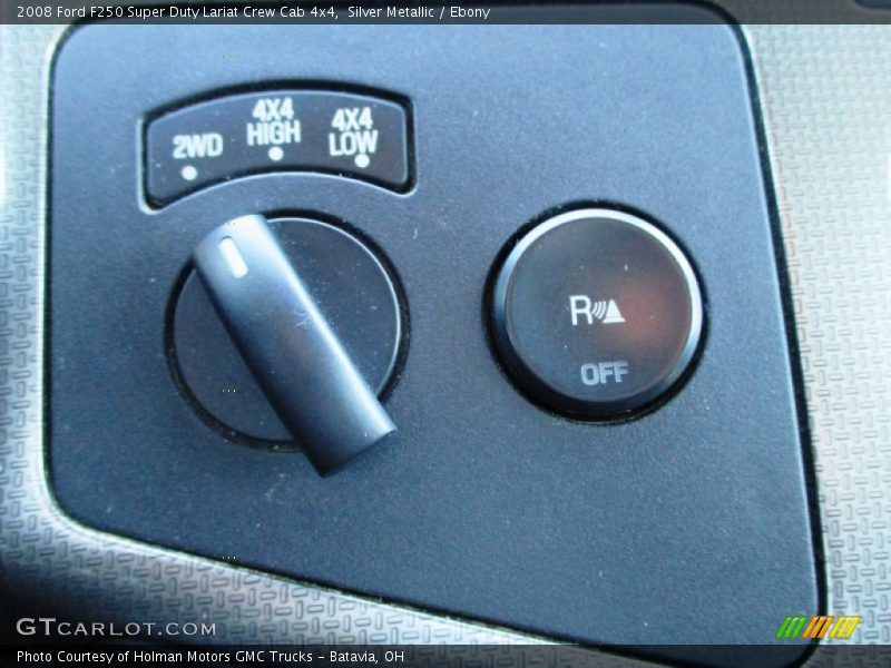 Silver Metallic / Ebony 2008 Ford F250 Super Duty Lariat Crew Cab 4x4