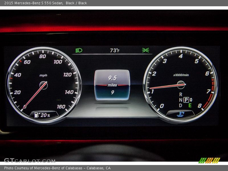 Black / Black 2015 Mercedes-Benz S 550 Sedan