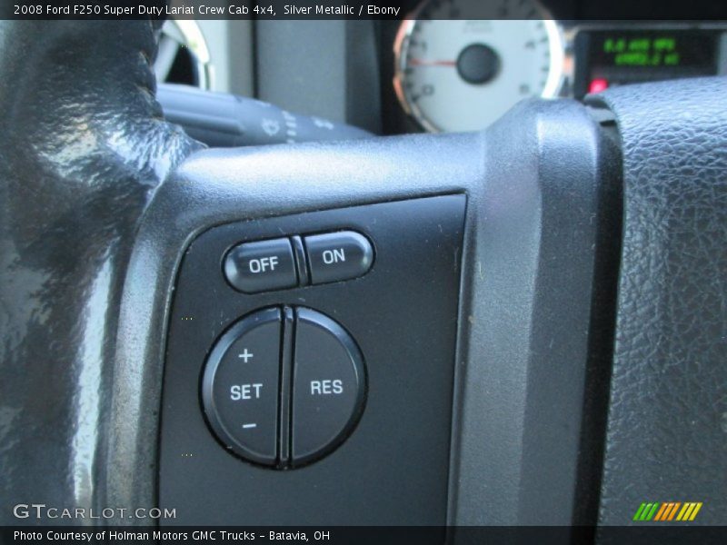 Silver Metallic / Ebony 2008 Ford F250 Super Duty Lariat Crew Cab 4x4