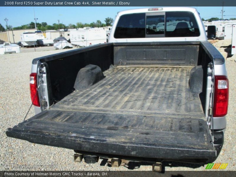 Silver Metallic / Ebony 2008 Ford F250 Super Duty Lariat Crew Cab 4x4