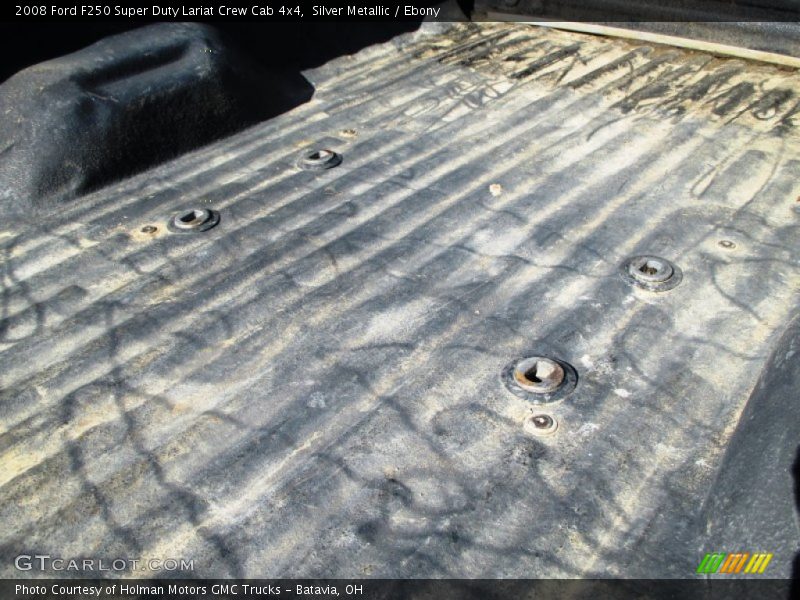 Silver Metallic / Ebony 2008 Ford F250 Super Duty Lariat Crew Cab 4x4