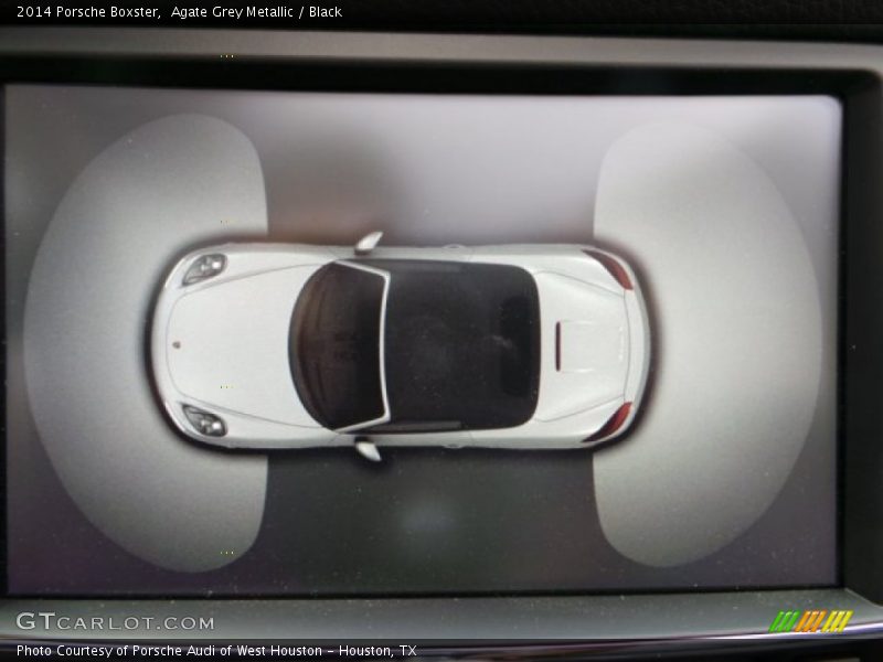 Agate Grey Metallic / Black 2014 Porsche Boxster