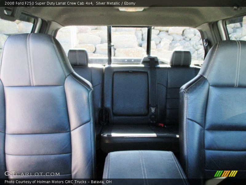 Silver Metallic / Ebony 2008 Ford F250 Super Duty Lariat Crew Cab 4x4