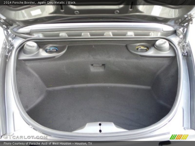 Agate Grey Metallic / Black 2014 Porsche Boxster