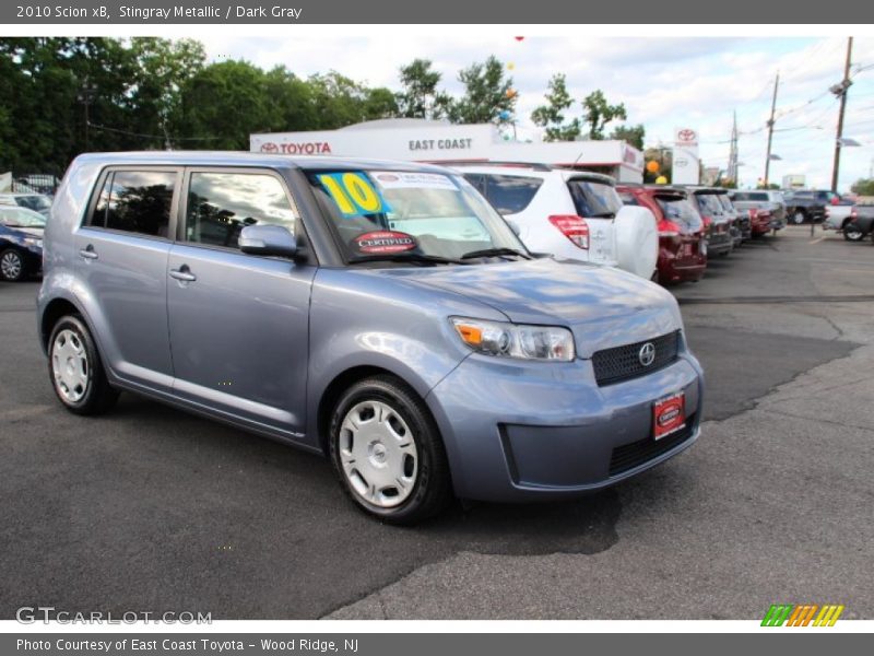Stingray Metallic / Dark Gray 2010 Scion xB