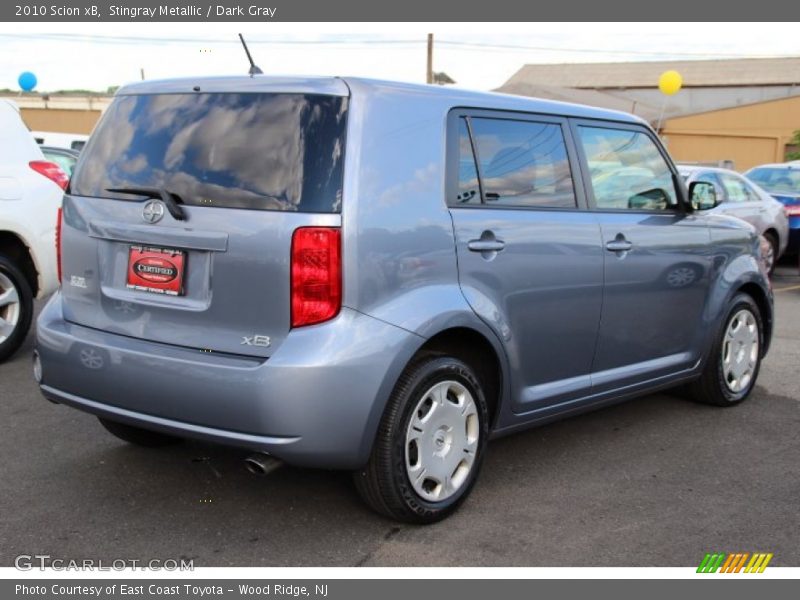 Stingray Metallic / Dark Gray 2010 Scion xB