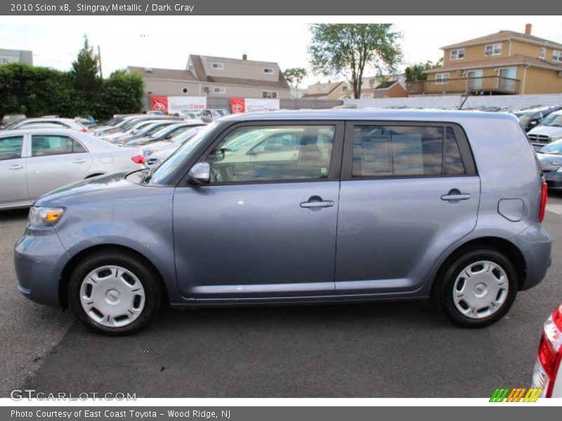 Stingray Metallic / Dark Gray 2010 Scion xB
