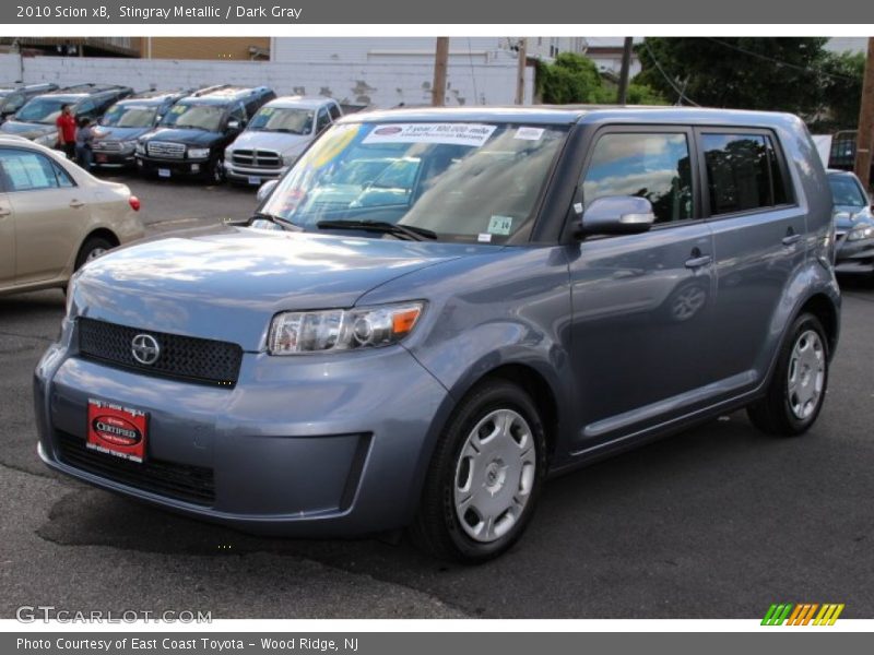Stingray Metallic / Dark Gray 2010 Scion xB