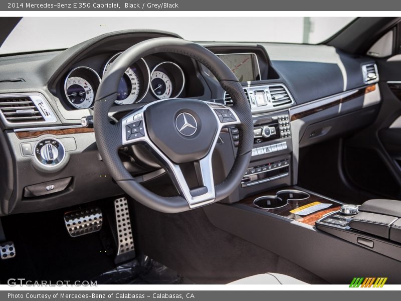 Black / Grey/Black 2014 Mercedes-Benz E 350 Cabriolet