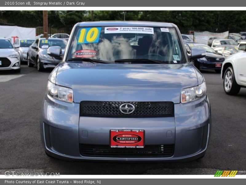 Stingray Metallic / Dark Gray 2010 Scion xB