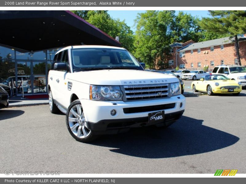 Alaska White / Ivory 2008 Land Rover Range Rover Sport Supercharged